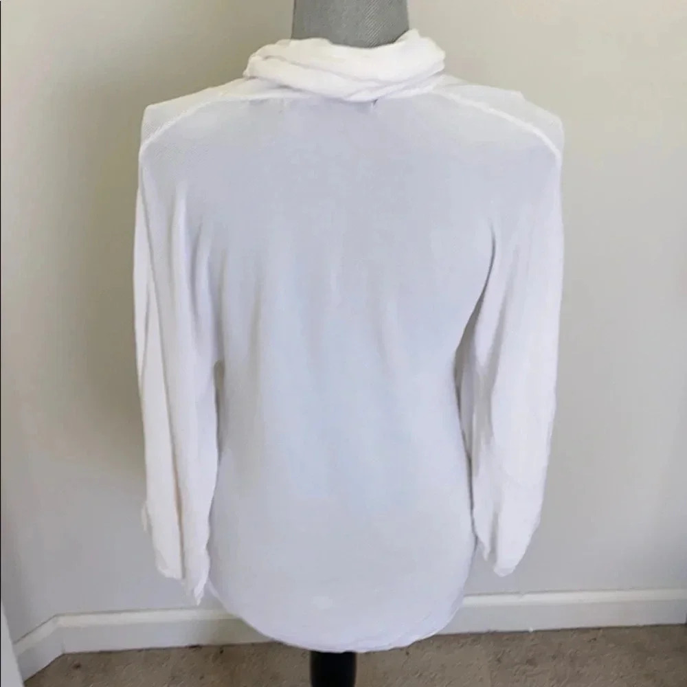 Michelle Nicole White Cowl Neck Top - Picture 4 of 7